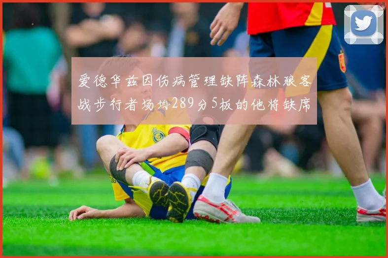 爱德华兹因伤病管理缺阵森林狼客战步行者场均289分5板的他将缺席比赛
